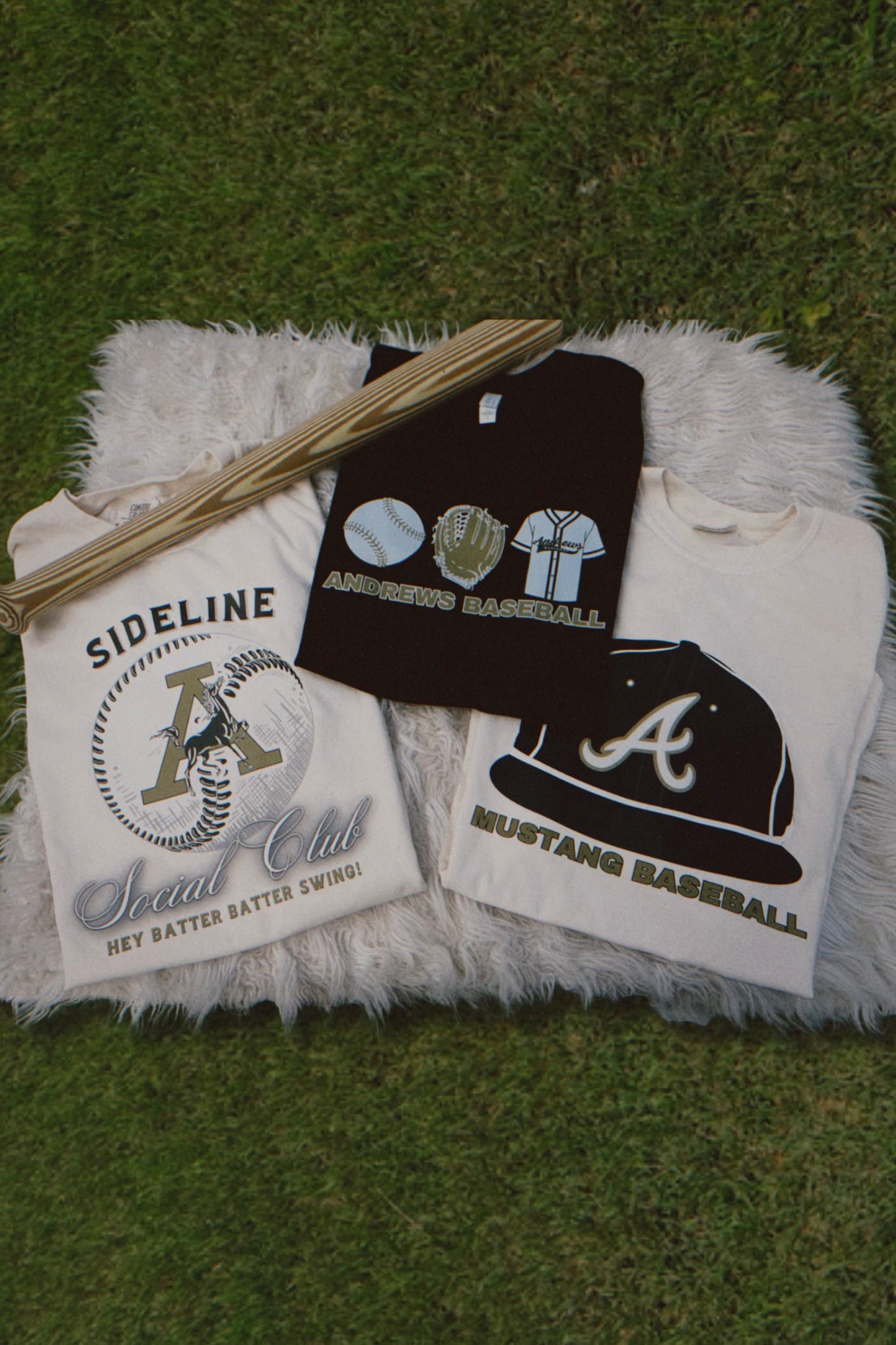 Mustang Baseball Tee
