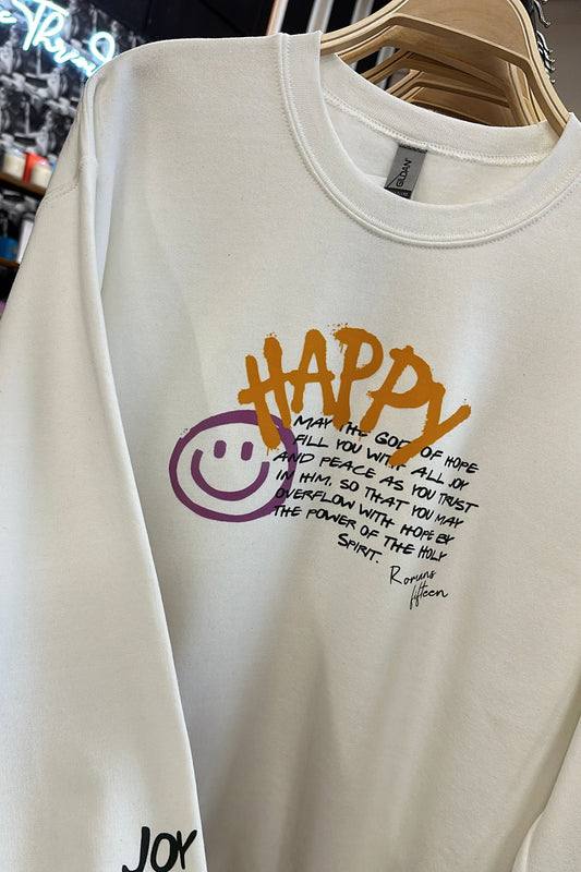 Happy Sweatshirt