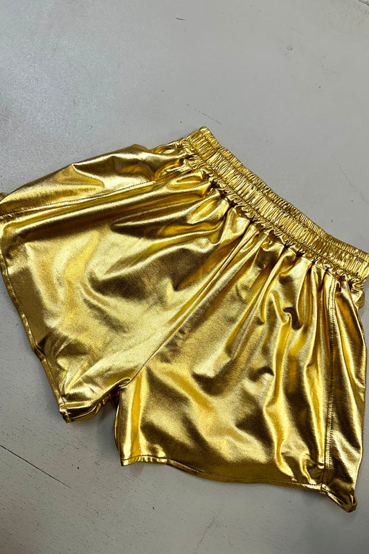 Gold Shorts - Kids