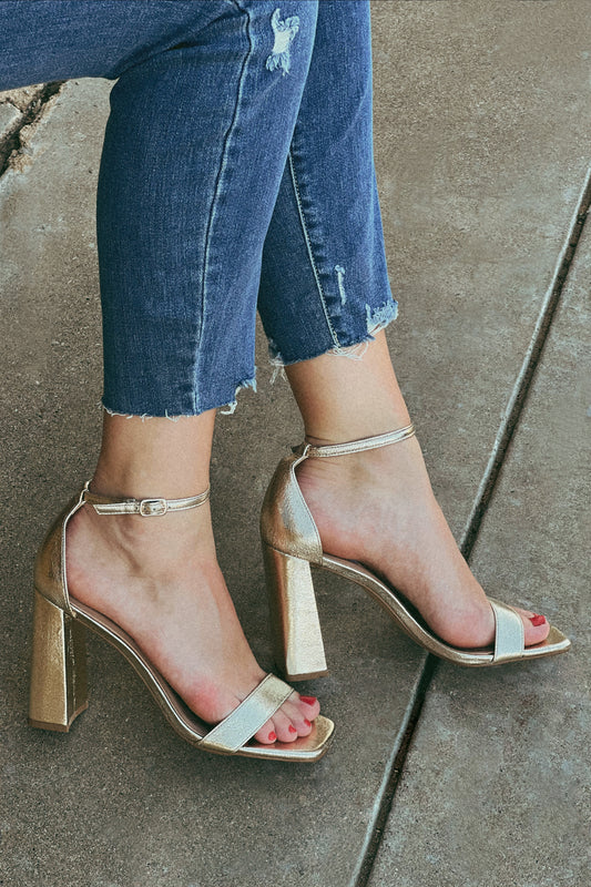 Steve Madden - Tiaa Gold Heel